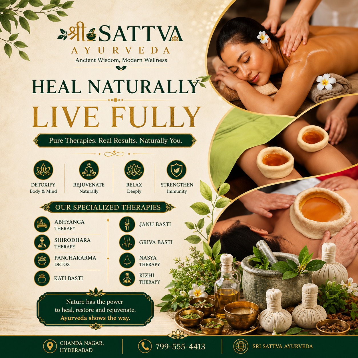 Natural Joint and Spine Care Through Janu Basti and Kati Basti Treatment