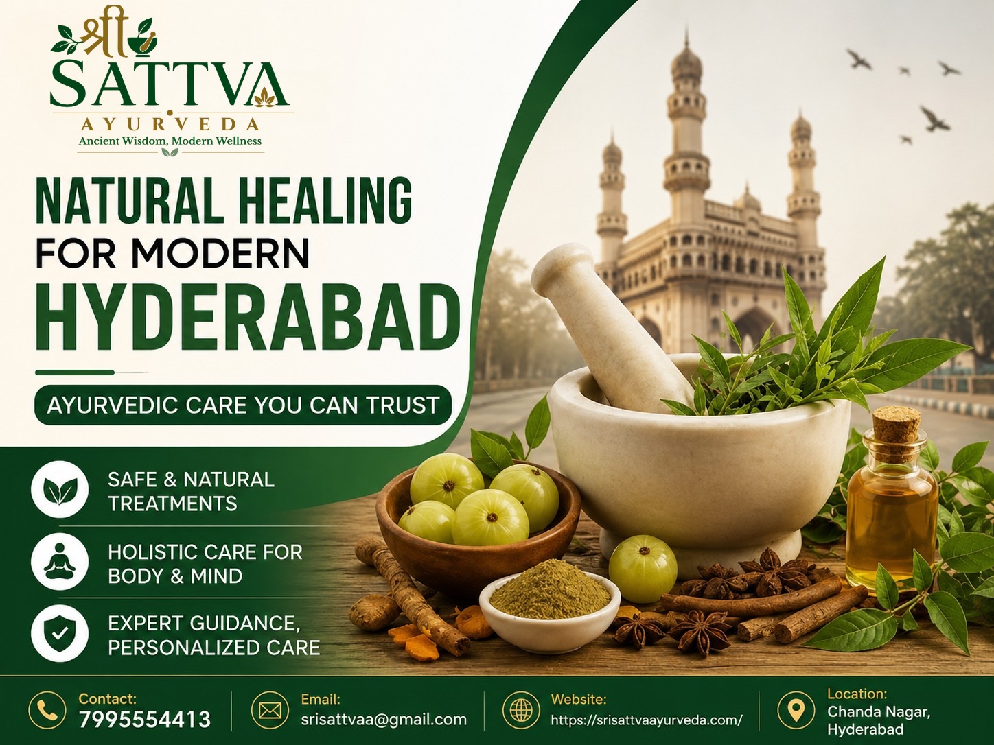 Ayurvedic Stress Relief and Wellness Package in Hyderabad | Sri Sattva Ayurveda