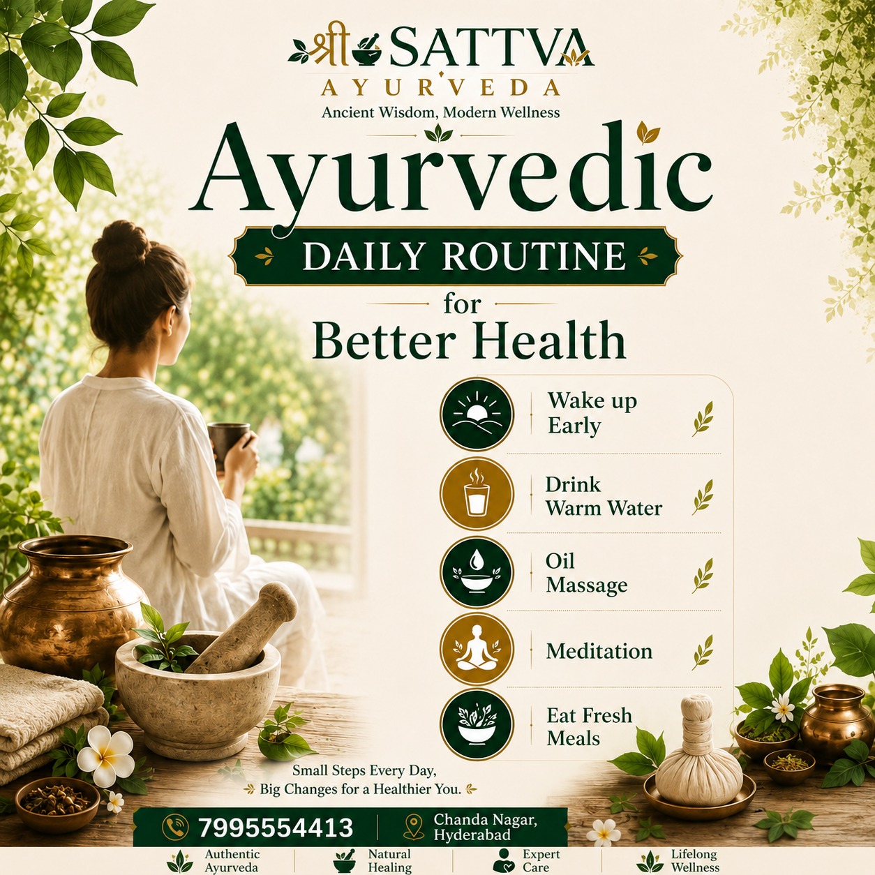 Ayurvedic Treatment for Stress Relief | Natural Stress Management | Sri Sattva Ayurveda